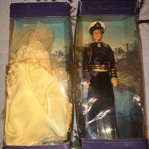 Princess Diana & Prince Charles dolls